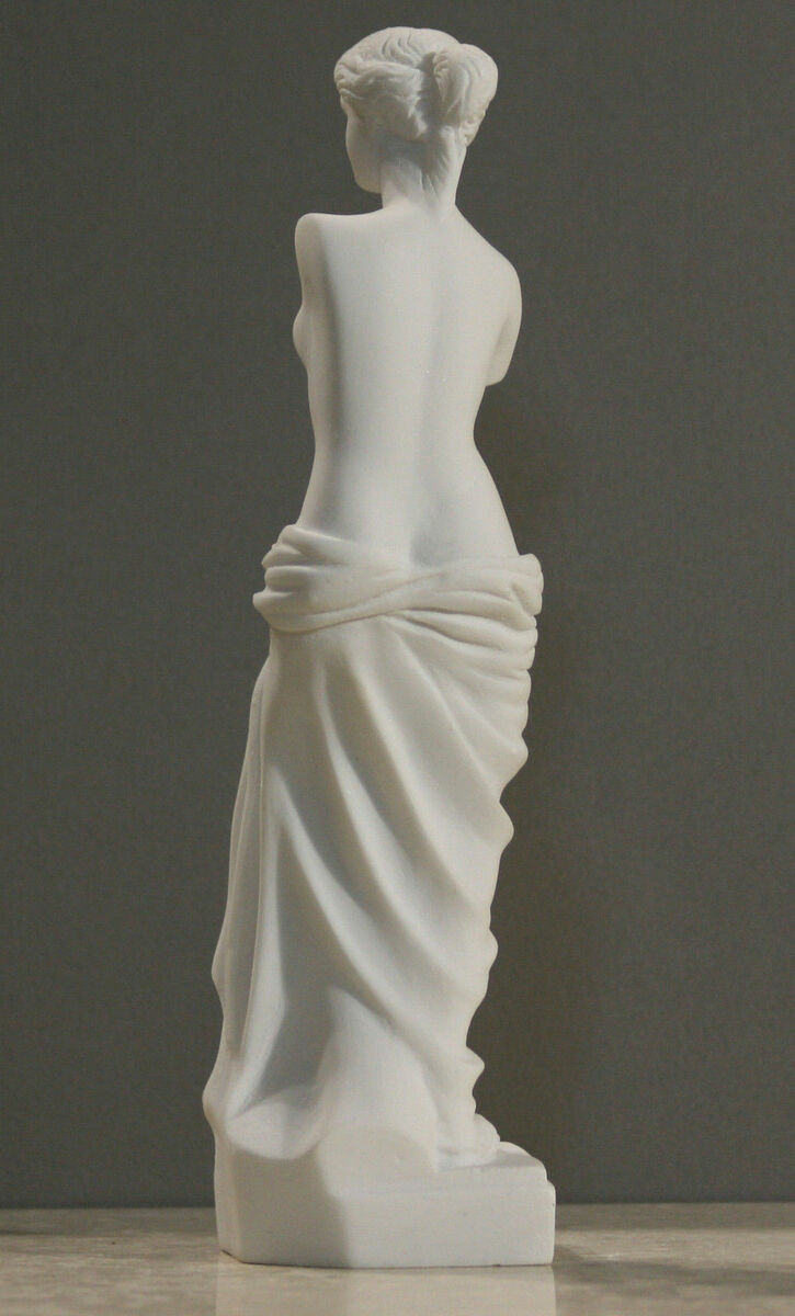Aphrodite Venus De Milo Greek Goddess Handmade Statue Sculpture Nude ...