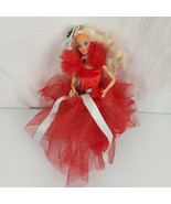 1988 HAPPY HOLIDAYS BARBIE 1st Special Edition Christmas Mattel Doll  - $29.69