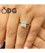 1.70ct IGI Certified Princess Cut Lab-Grown Diamond Engagement Ring – 14... - $1,279.00