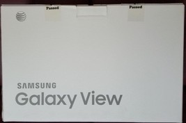 Samsung Galaxy View SM-T677A 64GB Wi-Fi 4G (At&amp;T) Brand New Sealed Box Never Use - £2,263.87 GBP