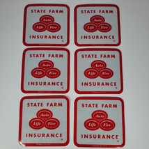 State Farm Insurance Reflective Bumper Stickers Lot Of 6 Promo Marketing... - $2.76