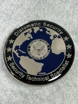 Diplomatic Security Service Technical Specialist Challenge Coin DSS - £35.05 GBP