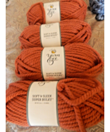 LOT 4 Yarn Bee True Colors Super Bulky -BRUCHETTA/06 - £31.58 GBP