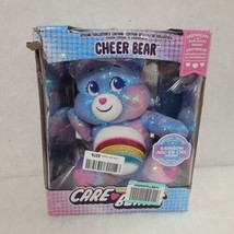 Care Bears 14 Medium Sequin Plush with Dangler - Cheer Bear - Soft Hugga... - £21.09 GBP