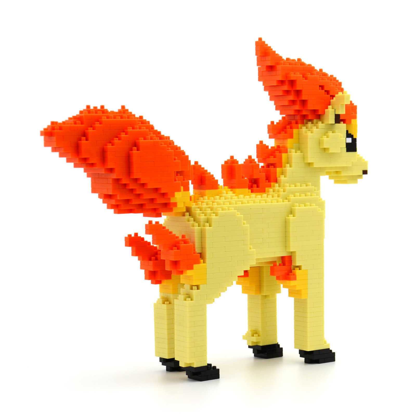Ponyta (Pokemon) Brick Sculpture (JEKCA Lego Brick) DIY Kit Item image 2