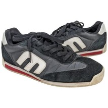 Etnies Low Cut Vintage Skateboarding Shoes Mens 10 Black 90s Skate Sneakers - £159.87 GBP