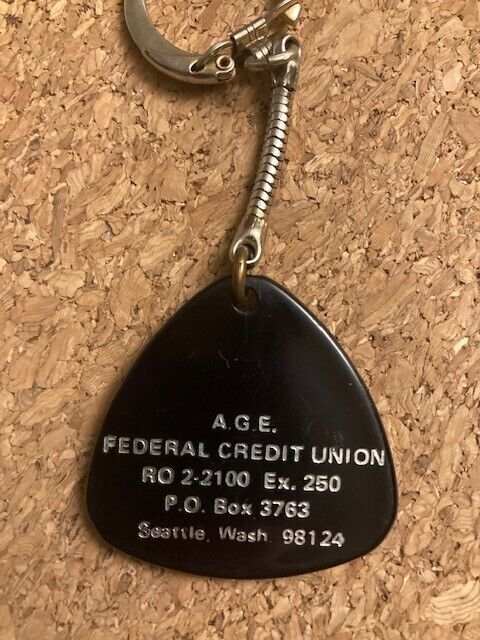 Primary image for Vintage  AGE Credit Union Seattle Keychain Collectible