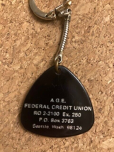 Vintage  AGE Credit Union Seattle Keychain Collectible - $7.34