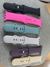 Multi Colored  Soft Band Apple Watch Band New 38mm 40mm - £14.82 GBP