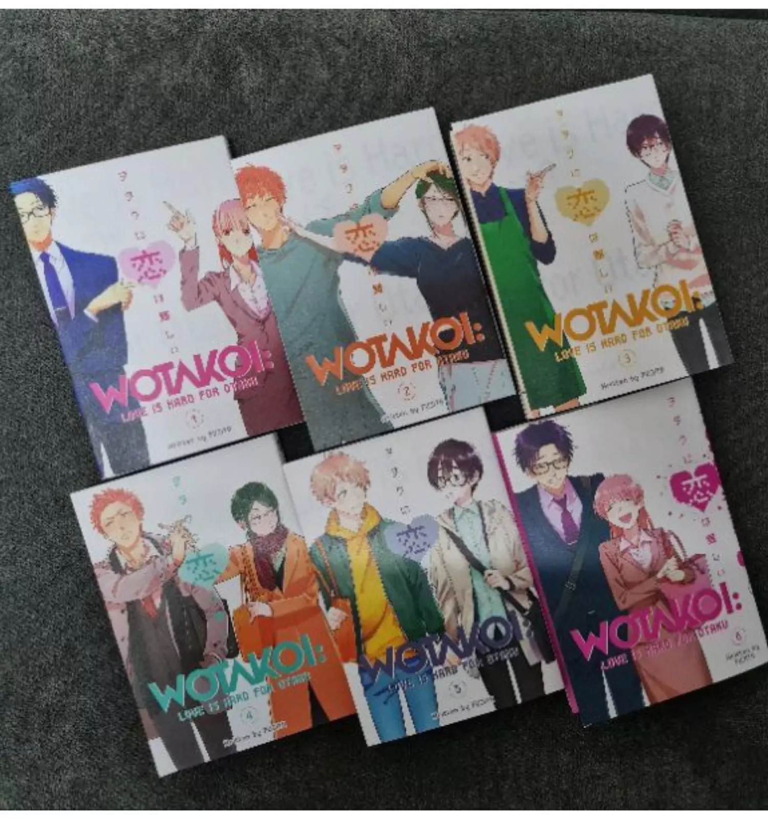 WOTAKOI: Love Is Hard For Otaku English Manga Set Volume 1-6(END) Fast S... - $140.00