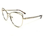 Michael Kors Eyeglasses Frames MK3025 Santiago 1212 Gold Wire Rim 53-17-135 - £59.61 GBP