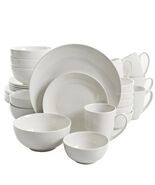 Gibson Home Ogalla 30 Piece Porcelain Dinnerware Set in White - $131.25