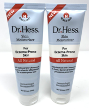 Lot 2 Dr. Hess Skin Moisturizer For Eczema Prone Skin All Natural Lotion 4oz - £23.88 GBP