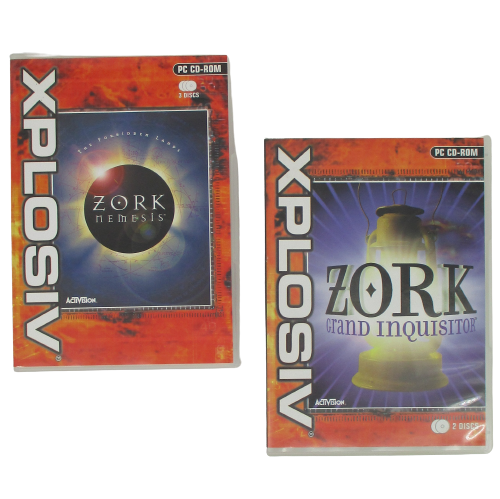 Primary image for Zork Lot Grand Inquisitor & Nemesis PC 1997 Xplosiv European Version Activision