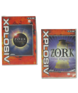 Zork Lot Grand Inquisitor &amp; Nemesis PC 1997 Xplosiv European Version Act... - £11.68 GBP