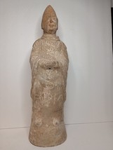 Chinois Sung Dynastie Terre Cuite Soldat Burial Figurine X Grand - £2,213.37 GBP