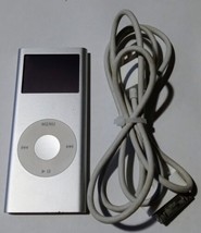 Apple iPod Nano 4th Generation 2 GB Gray A1285 For Parts/Only - £5.46 GBP
