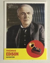 Thomas Edison Trading Card Topps American Heritage 2005 #41 - $1.97