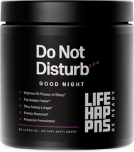 Do Not Disturb Sleep Support Supplement with L Theanine, Magnesium and Passion F - £57.05 GBP