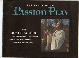 Black Hills Passion Play Souvenir Booklet Josef Meier Spearfish SD Lake ... - $11.88