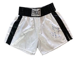 Hector Camacho Signed Everlast Boxing Trunks The Macho Man Inscribed BAS - $193.99