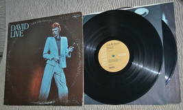 David Live David Bowie Tower Philadelphia 2 LP RCA CPL2-0771 dynaflex tan labels - £15.78 GBP