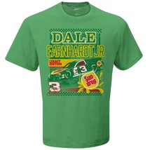 Dale Earnhardt Jr #3 Sun Drop Chevy on a green (XL) extra large tee - $22.00
