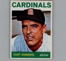 1964 Topps #385 Curt Simmons St. Louis Cardinals - £2.45 GBP