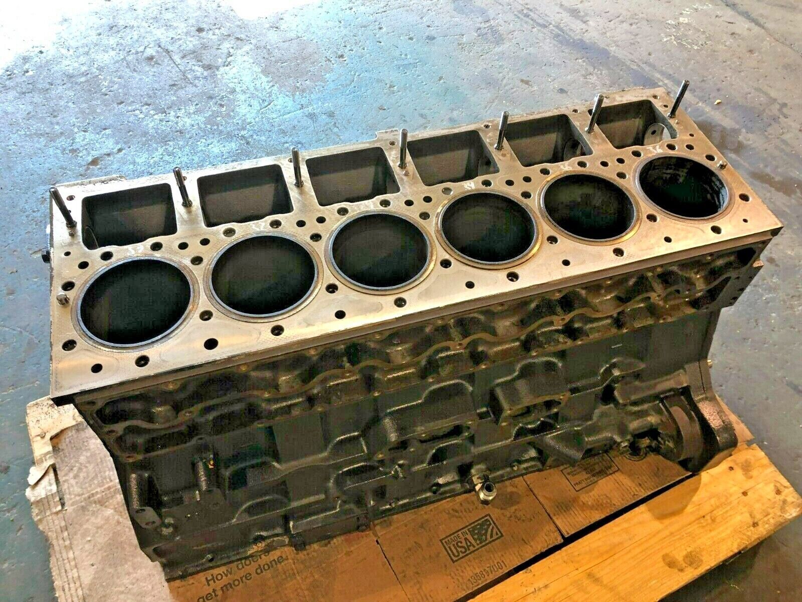 2016 CUMMINS QSM ISM M11 CELECT 375 HP DIESEL ENGINE CYLINDER BLOCK 2395... - $1,849.85