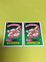 1987 Topps Garbage Pail Kids Series 8 Lem Phlegm 329a &amp; Gezundt Heidi 32... - £7.82 GBP