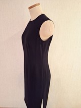 Linda Allard by Ellen Tracy Size 4 (or6) Black Cocktail, Career, Business Dress - £18.10 GBP