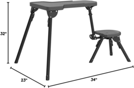 Outdoor Target Shooting Ambidextrous Seat and Fully Collapsible Design for Easy - $243.78