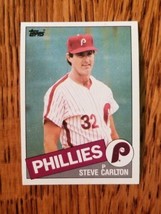 1985 Topps Steve Carlton #360 Philadelphia  Phillies FREE SHIPPING - $1.79