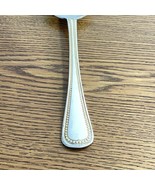 Vintage Community Silver Plated Serving Spoon Gold Beads Pattern 8.75” - £9.95 GBP