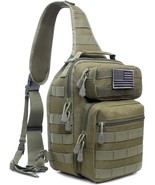 Military Rover Shoulder Sling Backpack Molle Assault Range Bags Chest Pa... - £26.24 GBP