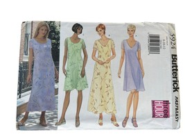 Butterick Sewing Pattern 5924 Dress Misses Size 8-12 - $9.74