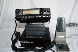 KENWOOD TK-790 TK790 VHF RADIO W KMC-9B &amp; KPS-15 POWER SUPPLY 515a2b #9 - £193.00 GBP
