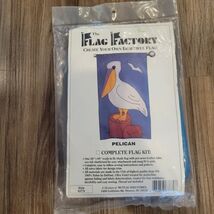 NEW VTG - The Flag Factory Pelican Complete Flag Kit Create Your Own Fla... - $11.87