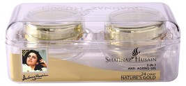 Shahnaz Husain 2-in-1 Anti Ageing Gel 24 Carat Natures Gold, 40 gm Free shipping - £43.58 GBP