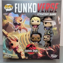 Funko Pop FunkoVerse Jurassic Park 100 Strategy Game - NEW - £14.49 GBP