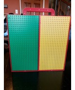 VINTAGE LEGO STORAGE BOX! 10X10! BUILDING BASE PLATES - $47.39