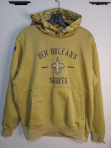 Apparel New Orleans Saints Nike Salute to Service Large Hoodie Sweatshirt - £39.23 GBP
