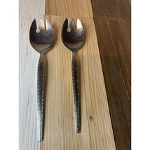 Vintage Rogers 2 Sporks Spoon Stainless Steel Silverware Flatware Serving - £8.70 GBP