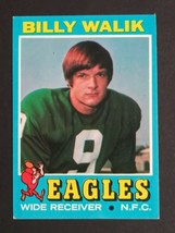 1971 Topps Football Card Billy Walik EX+ #23 - $7.99