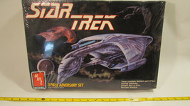 AMT Star Trek 3 Piece Adversary Set Model Kit Sealed - £27.40 GBP