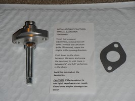 SILVER Timing Cam Chain Tensioner Manual Adjuster Honda Kawasaki Yamaha Suzuki - £38.76 GBP