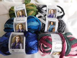 Red Heart Boutique Sashay lot of 6 Mixed Colors - £9.55 GBP