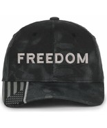 Freedom Charlie Kirk Embroidered Adjustable Hat with USA Flag Brim FREE ... - $456.12 MXN