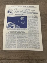 December 1971 Madison Square Garden Center Insights MSG NYC Earl Monroe ... - $20.60 CAD