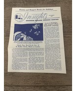 December 1971 Madison Square Garden Center Insights MSG NYC Earl Monroe ... - $15.00